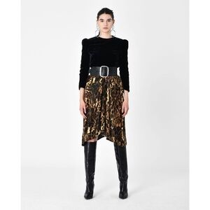 Isabel Marant Tursanne Velvet Skirt